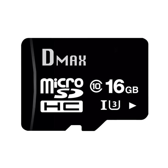 Thẻ nhớ 16Gb tốc độ cao U3, up to 90MB/s Dmax Micro SDHC - Bảo hành 5 năm đổi mới