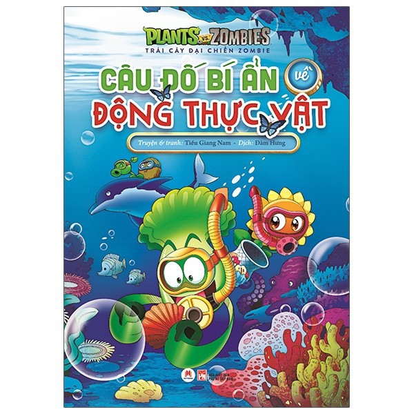 Sách - Trái Cây Đại Chiến Zombie - Câu Đố Bí Ẩn Về Động Thực Vật