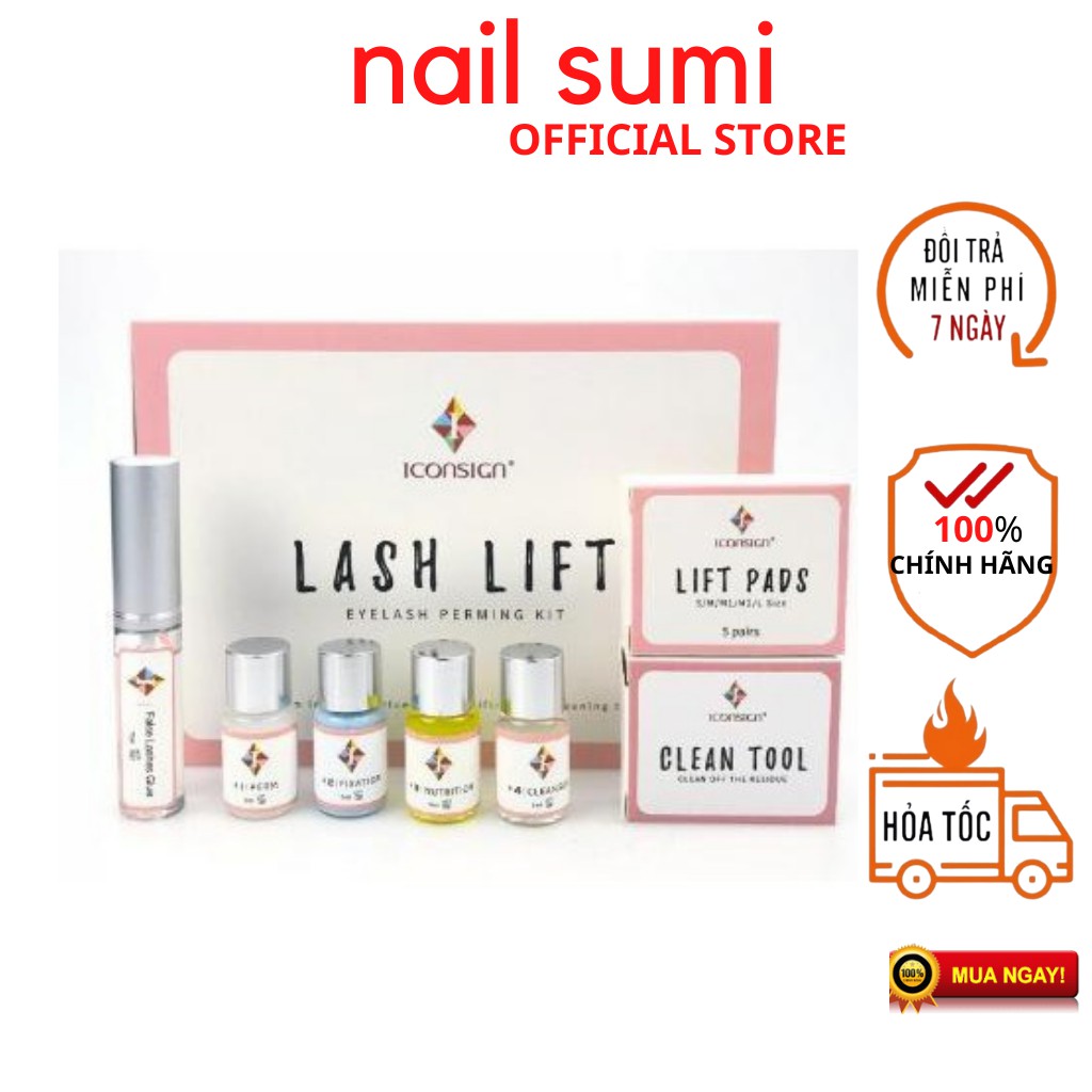 Sét uốn mi , bộ uốn mi last lift