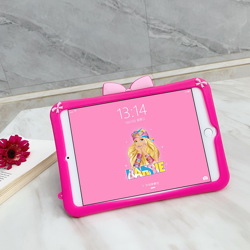 Bao Da Máy Tính Bảng Họa Tiết Búp Bê Barbie Sáng Tạo Cho Apple Ipad 2021 Ốp