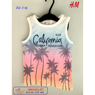 Áo thun ba lỗ cho bé h&m