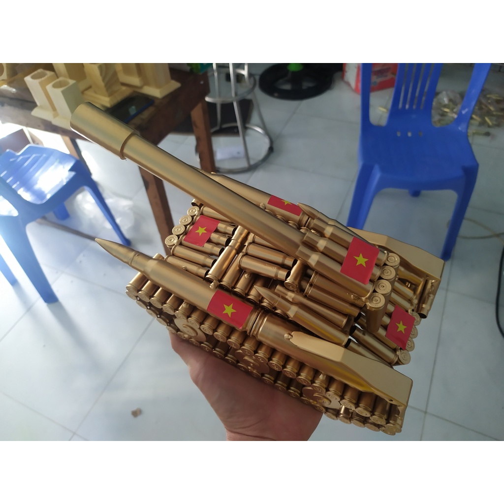 Xe tăng vỏ đạn Mô hình XT-5A  - Kèm mẫu XT1, XT2, XT4 | QUÀ TẶNG VỎ ĐẠN