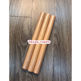 Cán lăn bột gỗ trơn 30cm