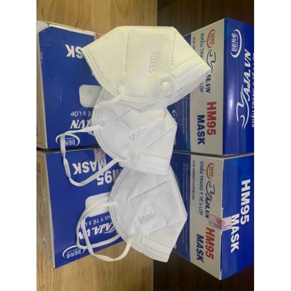 hộp 25 KHẩu TRANG HH N95 5 LỚP,,