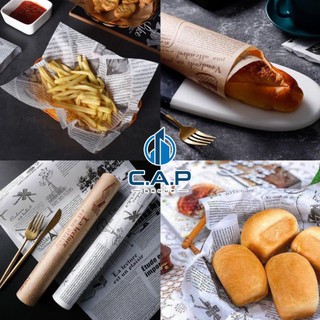 Giấy nến nướng bánh giấy nến cho nồi chiên không dầu lót chống dính làm bánh