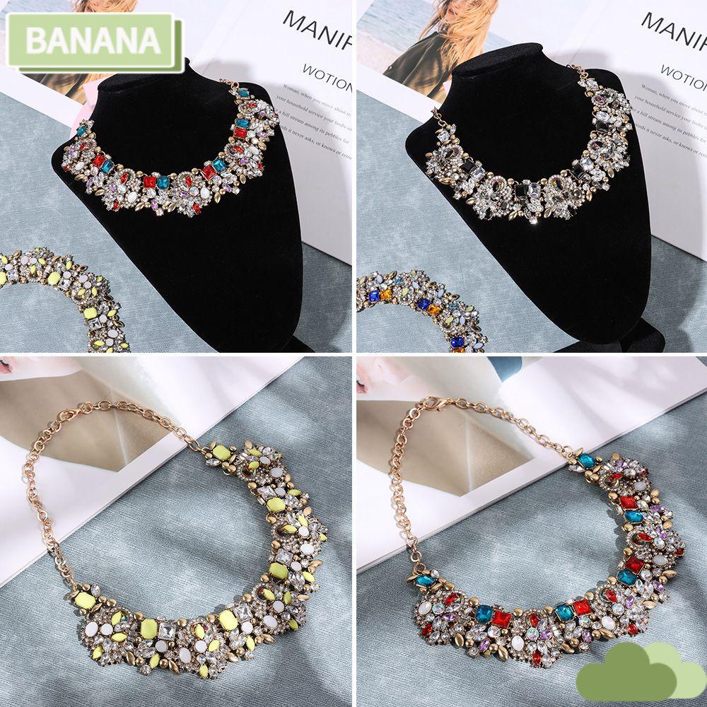 1 Vòng Cổ Bản To Đính Hạt Ngọc Sang Trọng