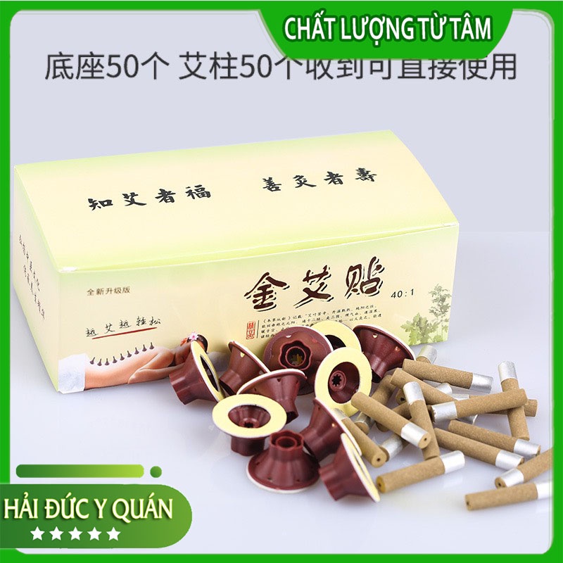 SÉT 50 ĐIẾU NGẢI ĐOẠN CHẤT LƯỢNG CAO (HỖ TRỢ ĐIỀU TRỊ ĐAU NHƯC XƯƠNG KHỚP)