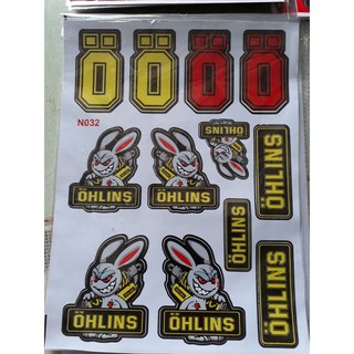 Tem logo decal - Tem nổi - Tem dán xe - 31