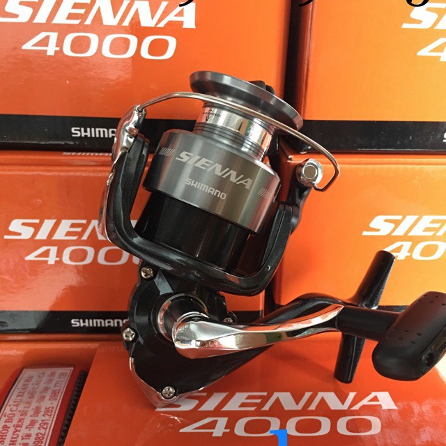 [Giảm giá] Máy Câu cá Shimano Sienna 4000FE Chính Hãng máy cực khoẻ y hình