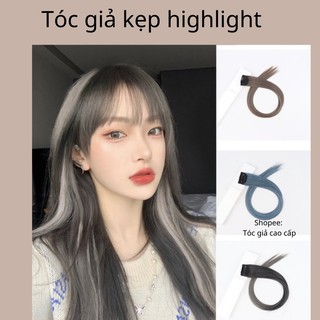 Tóc Giả Kẹp Highlight Tự Nhiên - Thay Đổi Phong Cách, Nổi Bật Cá Tính