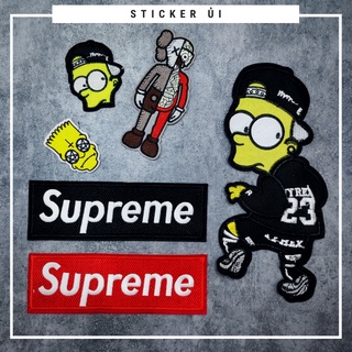 Sticker ủi áo Cao cấp - CÓ SẴN KEO ỦI - sticker vải dùng làm miếng vá áo, phụ kiện trang trí quần áo, balo, giày, nón