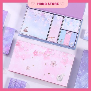 HỘP GIẤY NOTE PHONG CÁCH HÀN SIÊU XINH