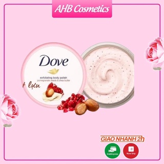 Tẩy da chết boddy Dove Đức