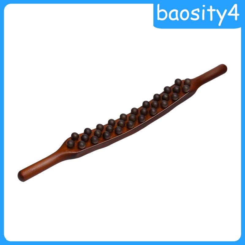Dụng Cụ Con Lăn Massage Cơ Bắp Chân Cầm Tay Bằng Gỗ