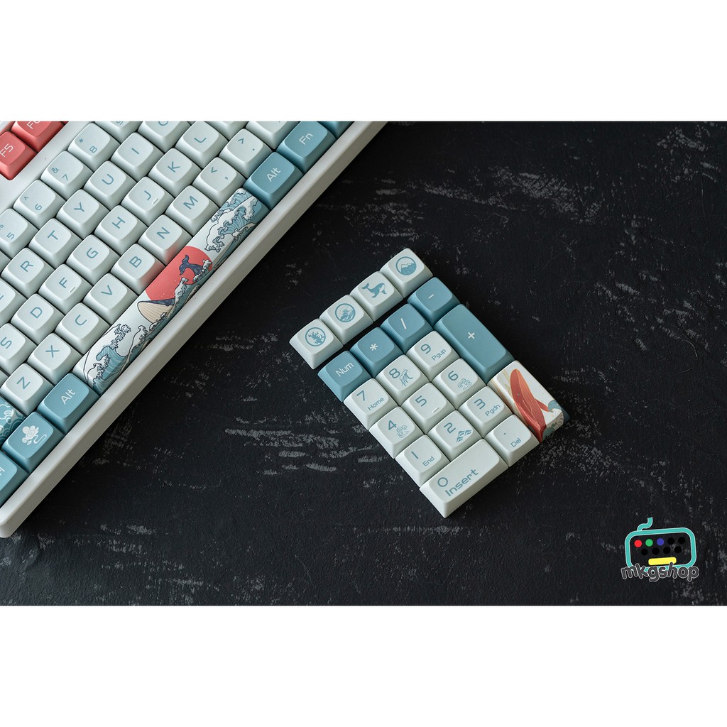 Nút bàn phím keycap Coral Sea XDA PBT Filco, Leopold, IKBC,... | BigBuy360 - bigbuy360.vn