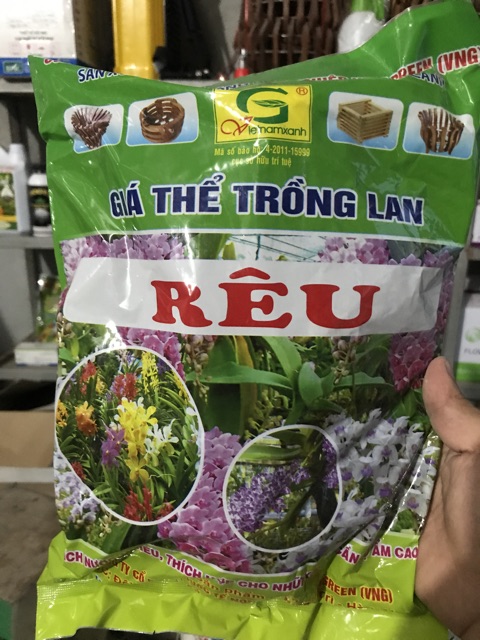 Giá thể trồng Lan Rêu ( hàng cty đã qua xử lý)