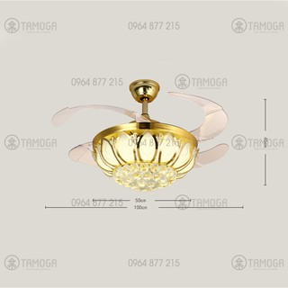 QUẠT TRẦN CÓ ĐÈN ĐIỆN QUANG DQ 8015
