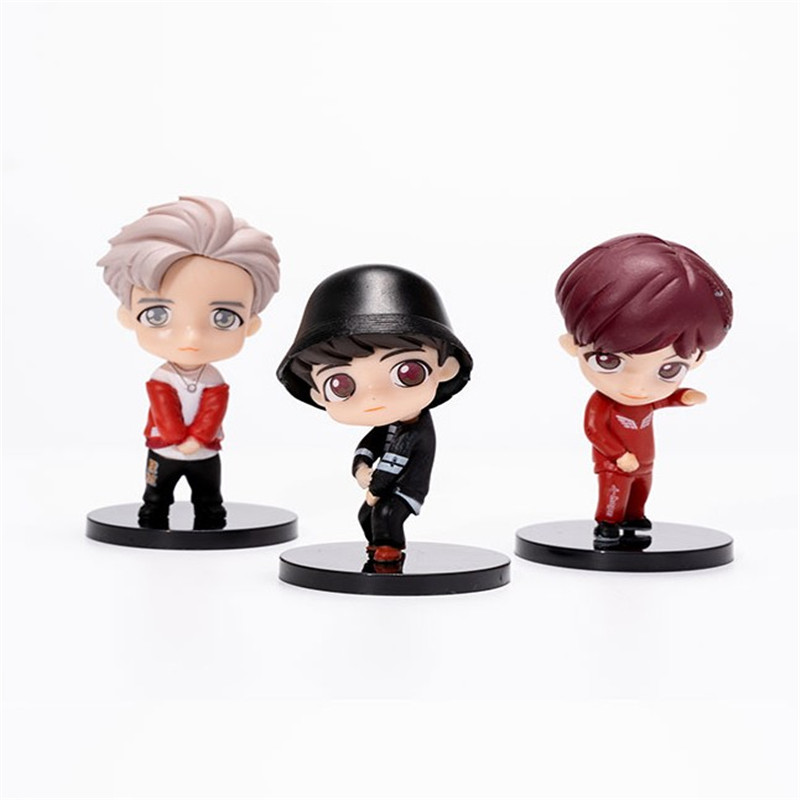 Bộ mô hình đồ chơi các thành viên trong nhóm nhạc Hàn Quốc BTS