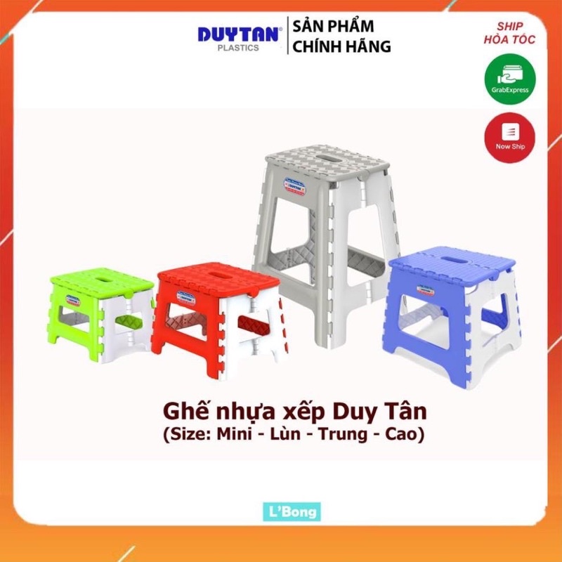 GHẾ XẾP NHỰA DUY TÂN
