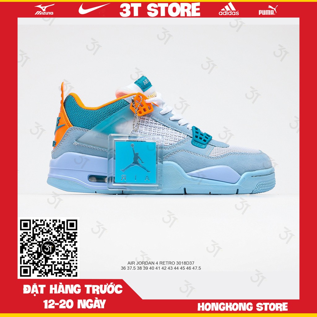 GIÀY SNEAKER MÃ SẢN PHẨM_Union LA x Nike Air Jordan 4 Retro SPOff Noir NHIỀU MÀU PHONG CÁCH FULLBOX + FREESHIP