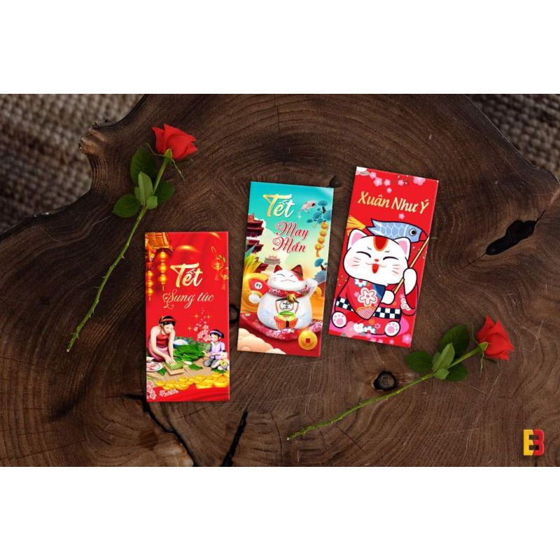 Xưởng sỉ bao lì xì 2023 - li xi Tết giá rẻ ( mẫu 41 - 66 )