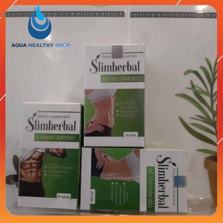 [COMBO 3 HỘP] VIÊN UỐNG GIẢM CÂN SLIM HERBAL - Giảm Cân Hiệu Quả Không Gây Mất Nước Mệt Mỏi - CHÍNH HÃNG HỘP 30 VIÊN