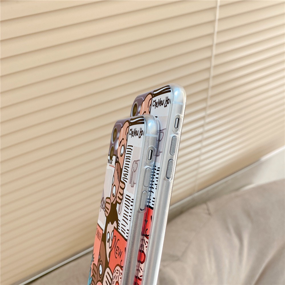 Ốp Lưng Tpu Họa Tiết Hoạt Hình Vui Nhộn Cho Iphone 11 Pro Max X Xs Max Xr Iphone 7 Plus 8 Plus Iphone 6 Plus 6s Plus | BigBuy360 - bigbuy360.vn