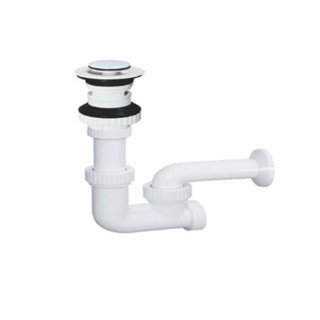 Bộ xả lavabo nhựa nút nhấn. bộ xả chậu rửa mặt