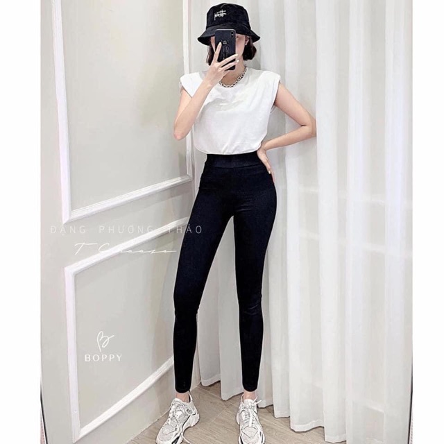 Quần leggings cạp cao, Quần Ụnj ( hàng có sẵn )