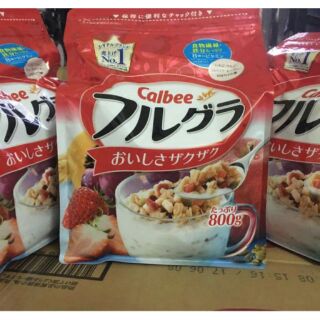 Ngũ cốc ăn liền calbee 800g
