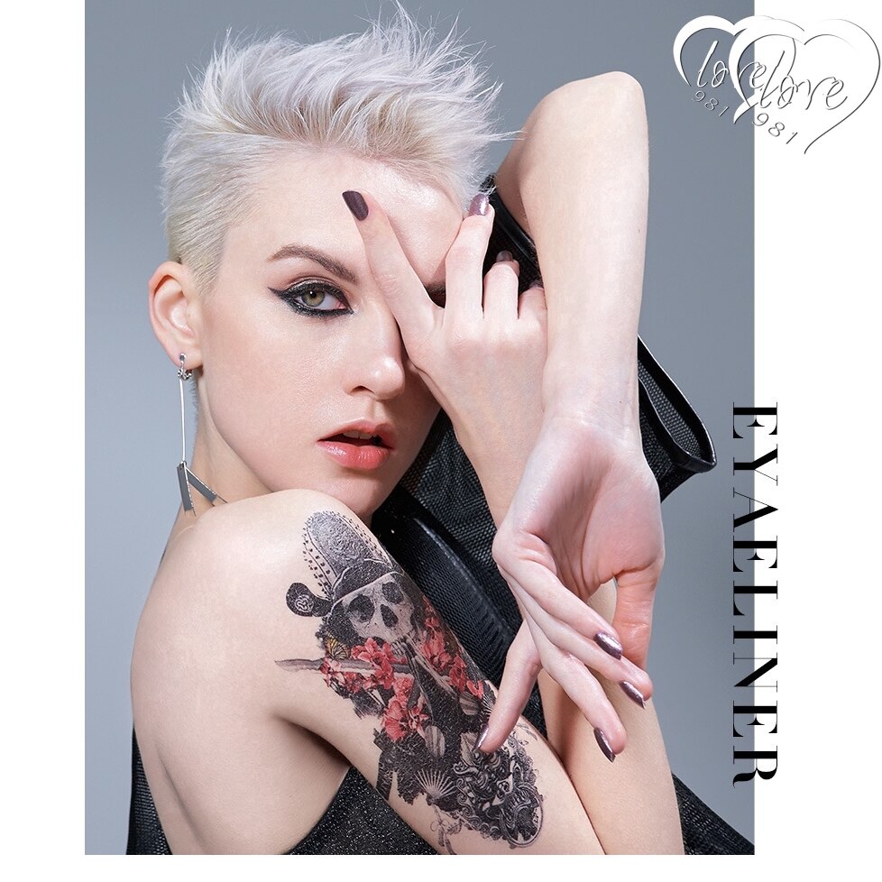 Bút Kẻ Mắt / Lông Mày Đầu Xoay Tự Động Chống Thấm Nước Tiện Dụng