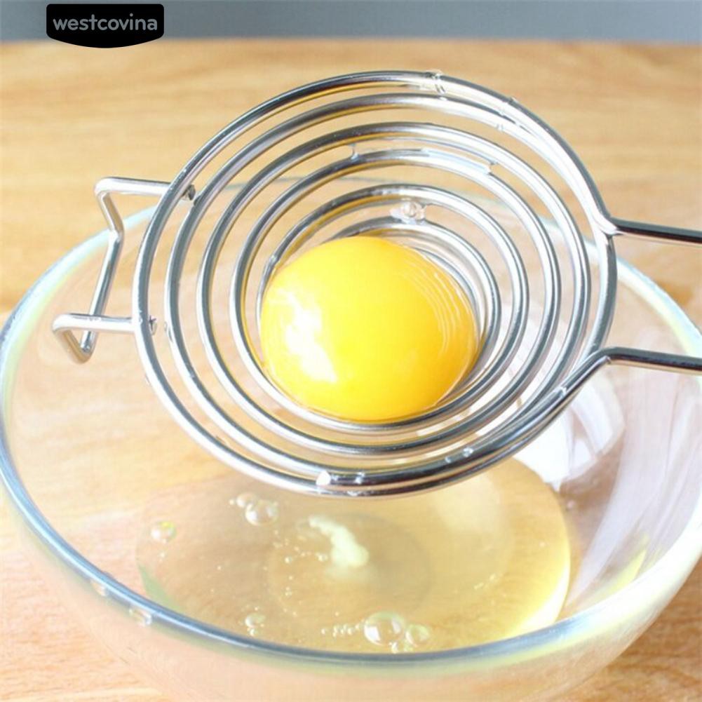 Dụng cụ tách lòng đỏ trứng bằng thép không gỉ