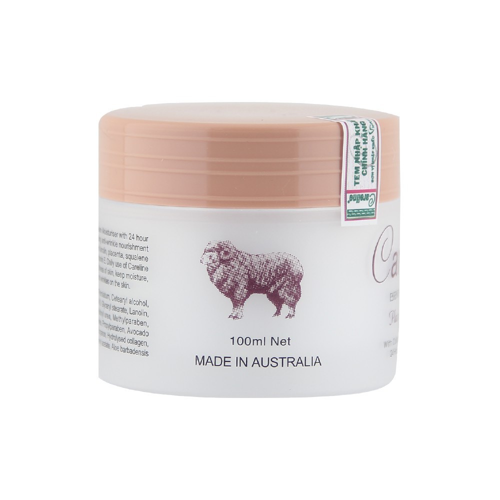 [Giá Gốc] Kem dưỡng da Careline Placenta Cream nhau thai cừu giúp dưỡng ẩm, ngăn ngừa vết nhăn - 100ml