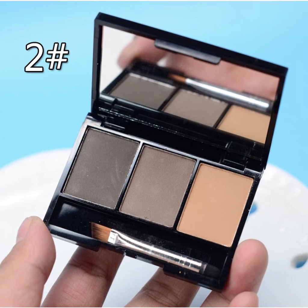 Bảng Phấn Tạo Khối 3 Màu Chủ Đạo Highlight Không Nhũ Chống Thấm Nước | BigBuy360 - bigbuy360.vn