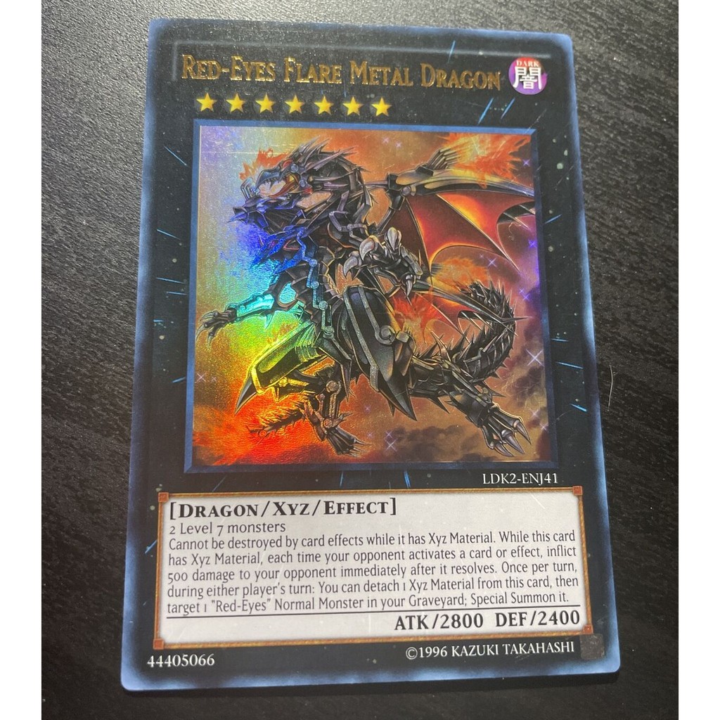 Bài Yugioh OCG - Red Eyes Flare Metal Dragon