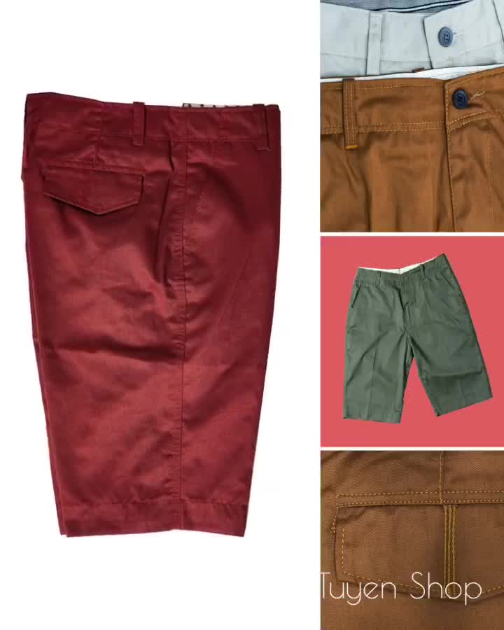 QUẦN SHORT KAKI NAM NHIỀU MÀU | BigBuy360 - bigbuy360.vn