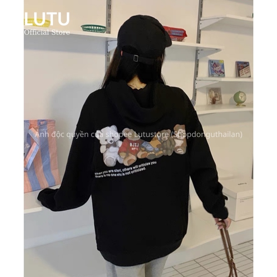 Áo Hoodie Nỉ In Hình Dễ Thương Form Rộng Chất Dày Đẹp | BigBuy360 - bigbuy360.vn