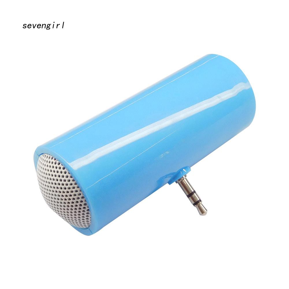 SVGL_Mini Portable 3.5mm Stereo Speaker Music Sound Amplifier for Mobile Phone Tablet