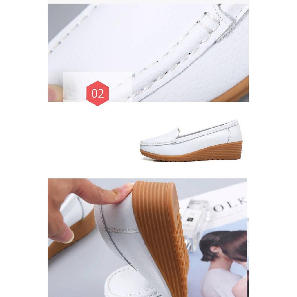 Giày lười nữ đế độn cao cấp, Giày moca nữ SP50 | BigBuy360 - bigbuy360.vn