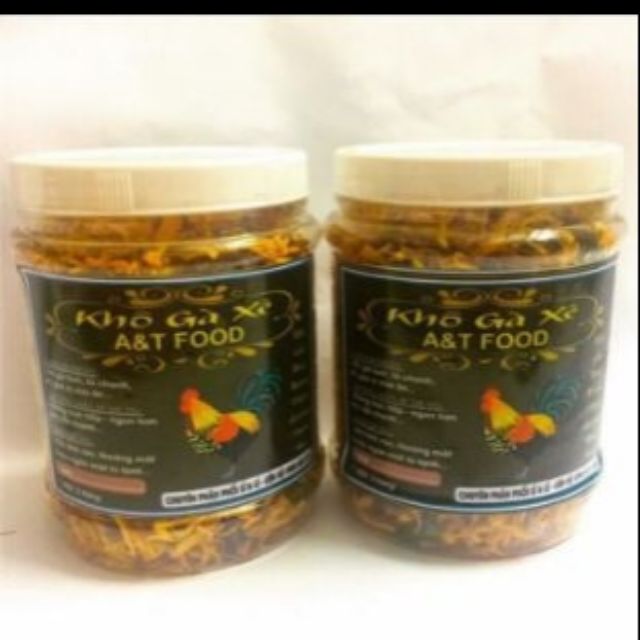 Freeship 1kg khô gà lá chanh loại 1 siêu ngon (2 hũ) | BigBuy360 - bigbuy360.vn