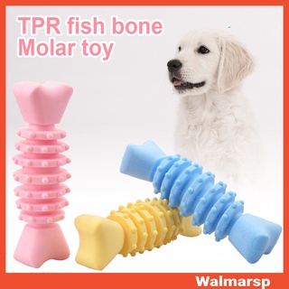 Đồ chơi gặm mài răng hình xương cá cho cún con