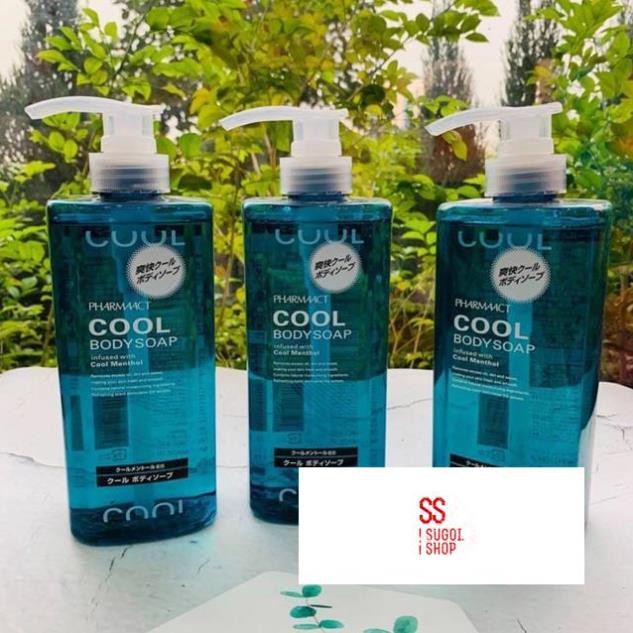 Sữa Tắm Cool Body Soap pharmaact Nhật Bản 600ml