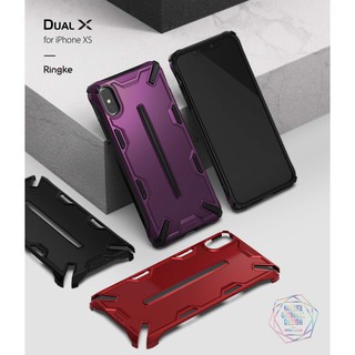 Ốp lưng iPhone Xs / iPhone X Ringke Dual X Hàn Quốc
