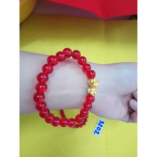 01 chuỗi đeo tay. Vòng tay phong thủy . mặt tỳ hưu xi vàng. kích thước hạt đá 8li. hàng y hình vì hình shop tự chụp nha
