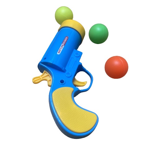 Sung đồ chơi bắn bóng nhựa an toàn cho bé