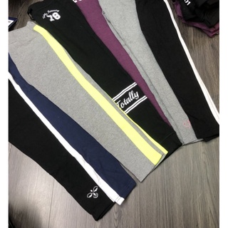 Quần legging nỉ da cá và cotton len link 1
