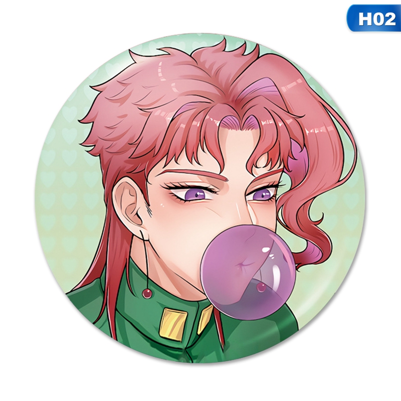 1 Huy Hiệu 58mm Hình Jojo 's Bizarre Adventure