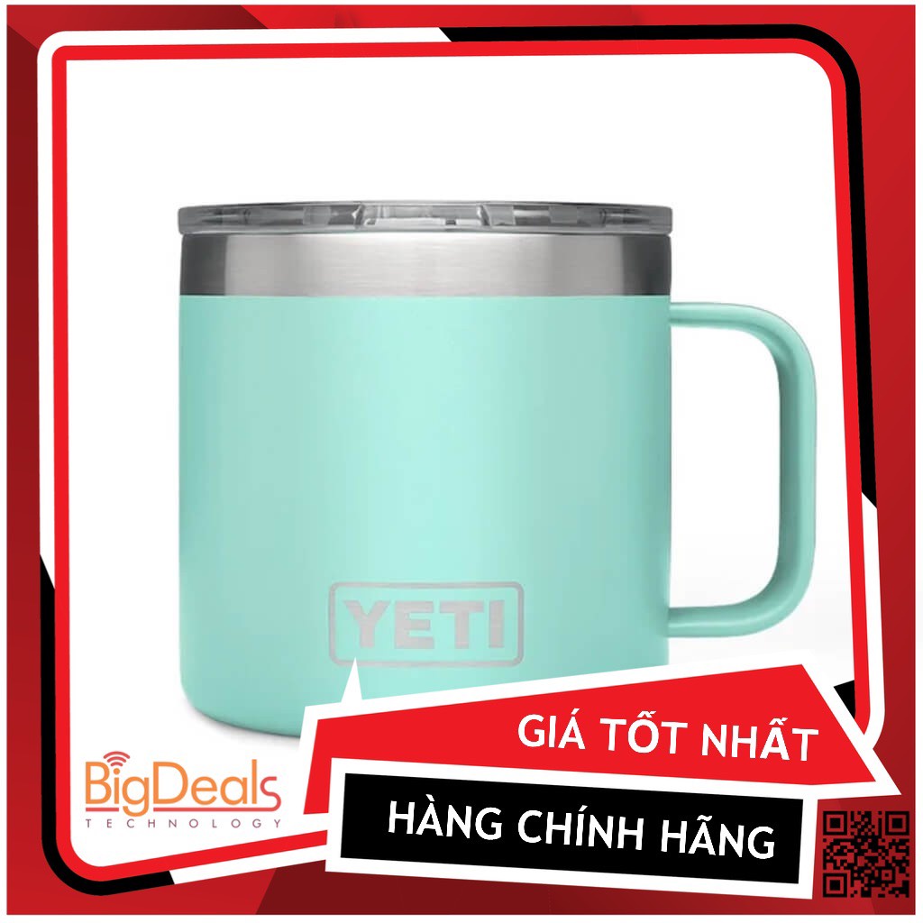 Ly Giữ Nhiệt Yeti Rambler 14oz Mug Yeti 415ml (Hàng Chính Hãng) trầy xước nhẹ