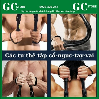 Gậy lò xo tâp cơ tay thanh bẻ lò xo lực bẻ 20kg,30kg,40kg,50kg,60kg