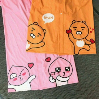 Áo mưa hoạt hình siêu cute